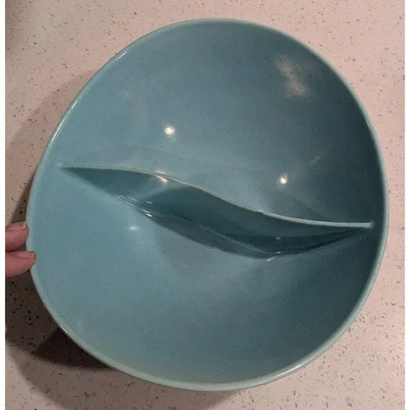 Vintage Vernon Ware "Heavenly Days" Oval Divided Dish ODV9 - Picture 9 of 12